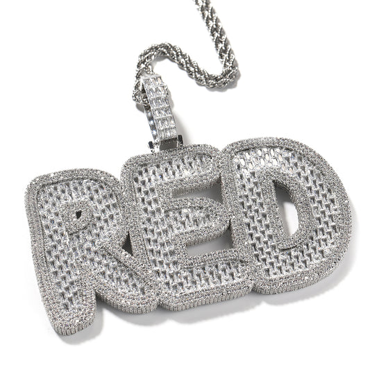 Initial Big Letter Pendant